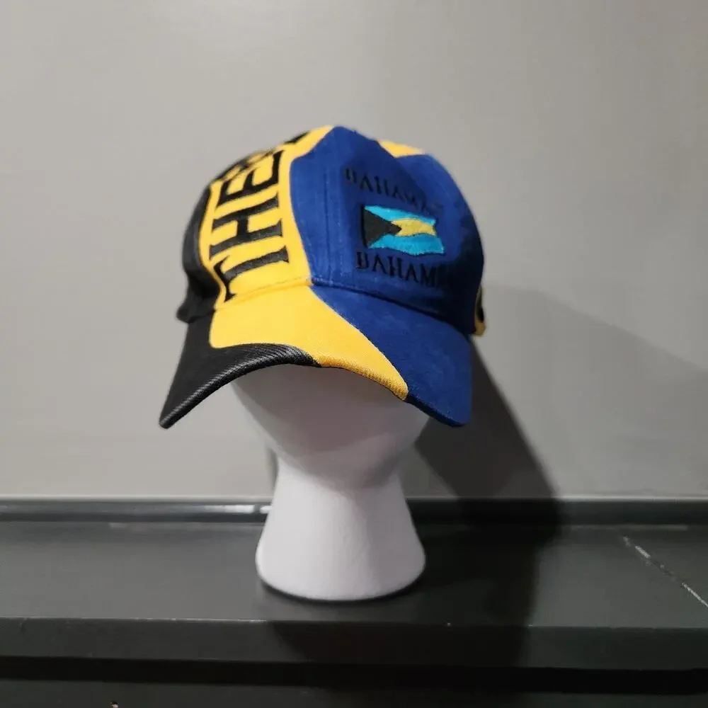 VTG 90s The Bahamas Island Dreams Adjustable‎ Strapback Hat Cap OSFA